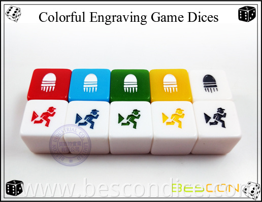 Colorful Engraving Cubes-2 Colorful Engraving Cubes-2